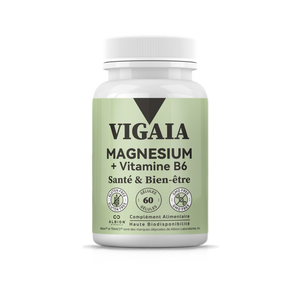 Vigaia Magnésium Bisglycinate + B6 – Sérénité, Sommeil et Vitalité Musculaire