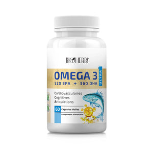 Vigaia Oméga 3 1000mg – Gélules d’huile de poisson certifiées