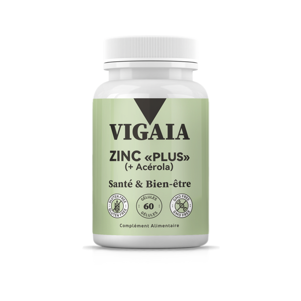 Vigaia Zinc Complexe – Soutien Immunitaire et Beauté Cellulaire