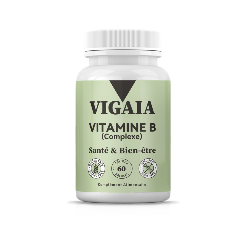 Vigaia Vitamine B Complexe – Votre Sourc de Vitalité et d'Équilibre Nerveux